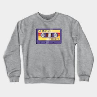 Mix Tape - Purple Crewneck Sweatshirt